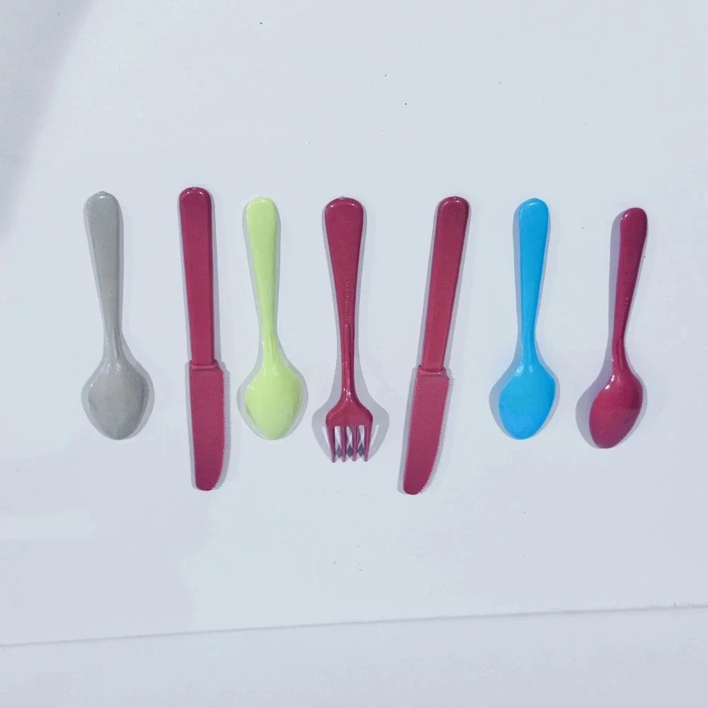 Vintage MCM‎ Gothamware Colorful Plasticware Utensils Mixed Lot of 7 Pieces